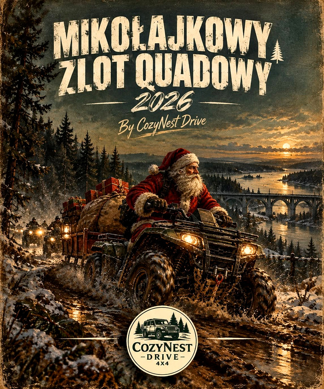 Mikołajkowy Zlot Quadowy 2026 By Cozynest Drive