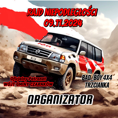 Rajd Niepodległości 2024 z BaD_BoY 4x4 Trzcianka