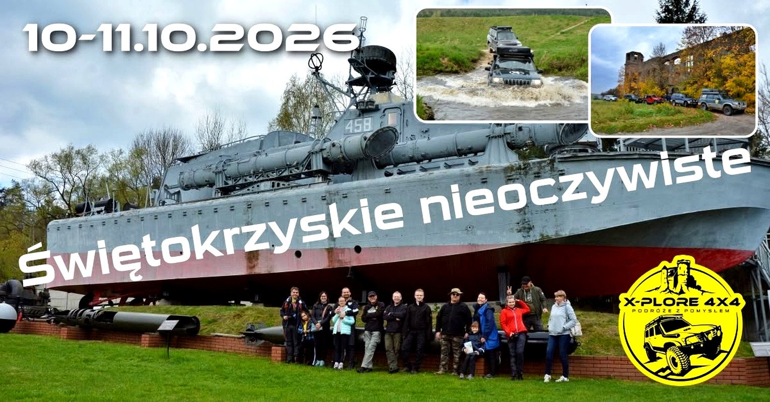 Świetokrzyskie Nieoczywiste. Rodzinny Weekend 4x4