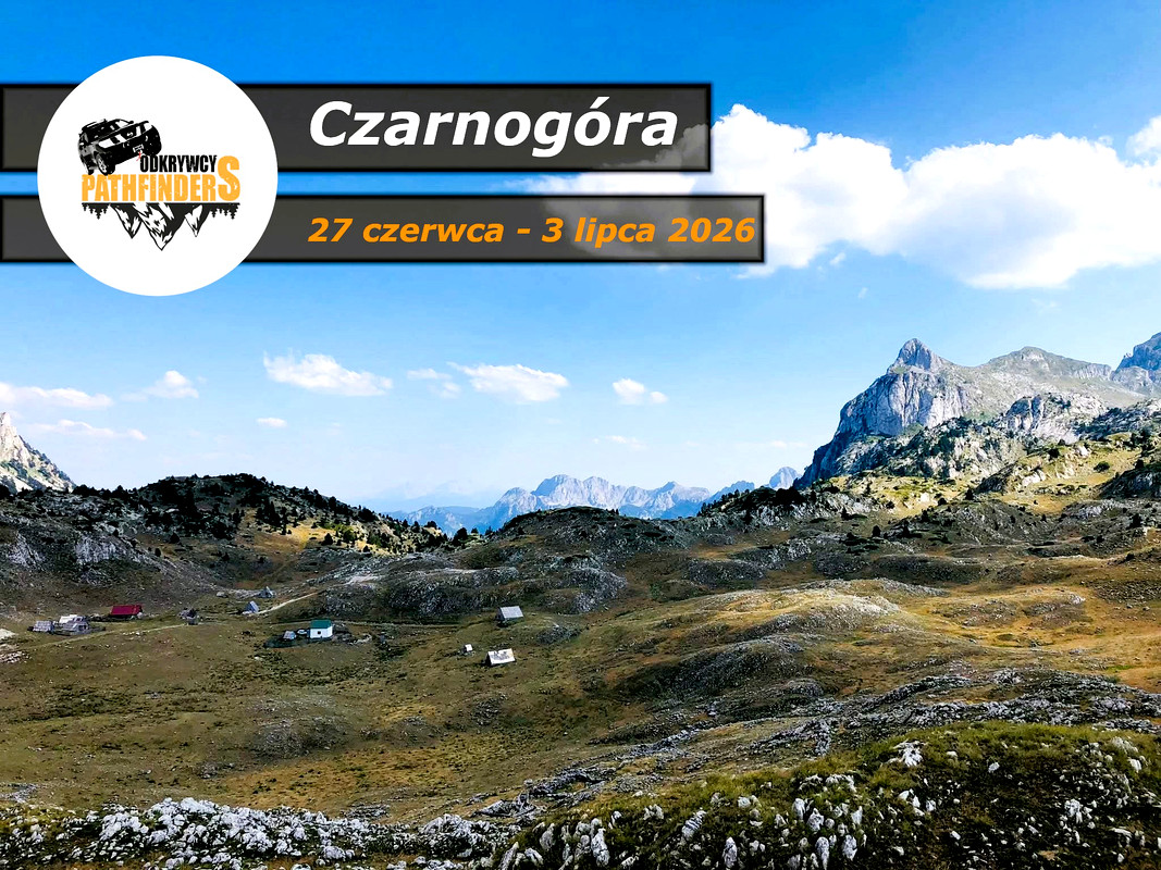Czarnogóra 4x4