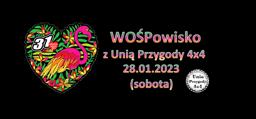 WOŚPowisko Rajd 4x4 dla 31 finału WOŚP