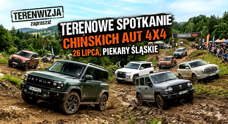 Terenowe spotkanie chińskich aut 4x4