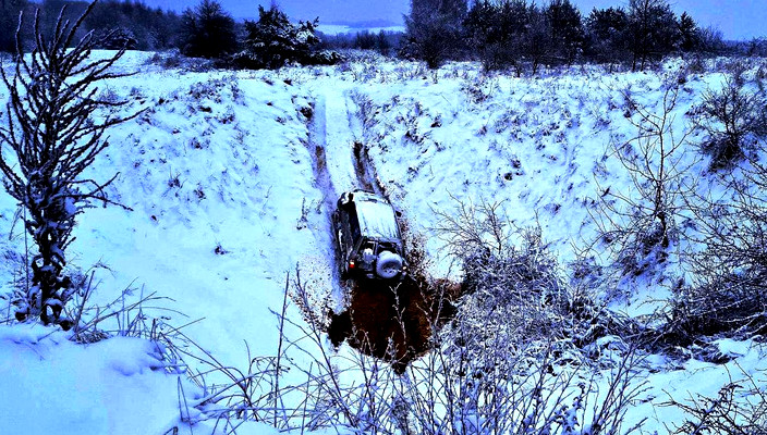 Zimowe manewry na Jurze