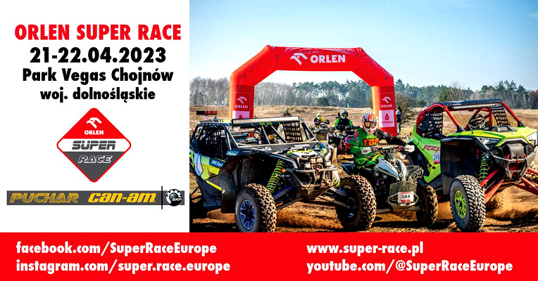 II runda ORLEN Super Race/ Can-Am Cup 21-22.04.2023 Park Vegas Chojnów