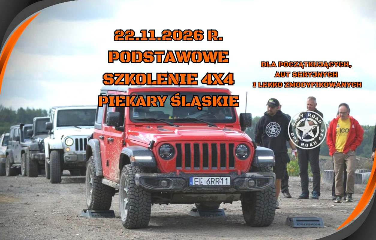 22.11.2026 PODSTAWOWE SZKOLENIE 4X4