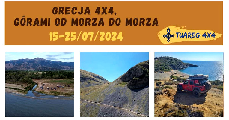 GRECJA 4x4, górami od morza do morza