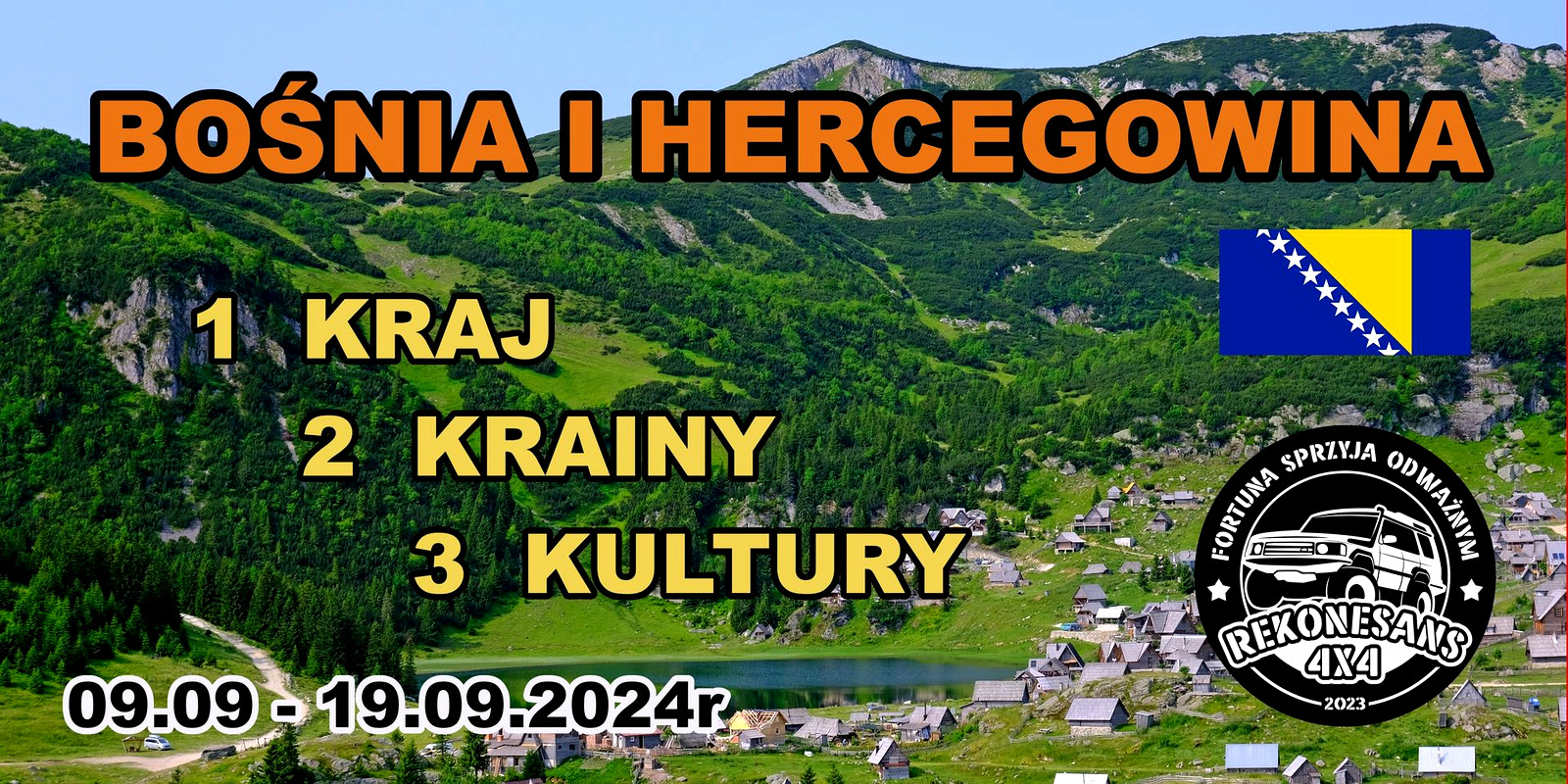 Bośnia I Hercegowina - 1 Kraj, 2 Krainy, 3 Kultury