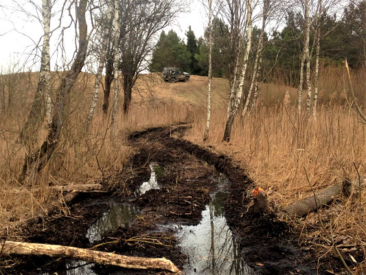 Off-road Mazury 3-5 marca - wiosna