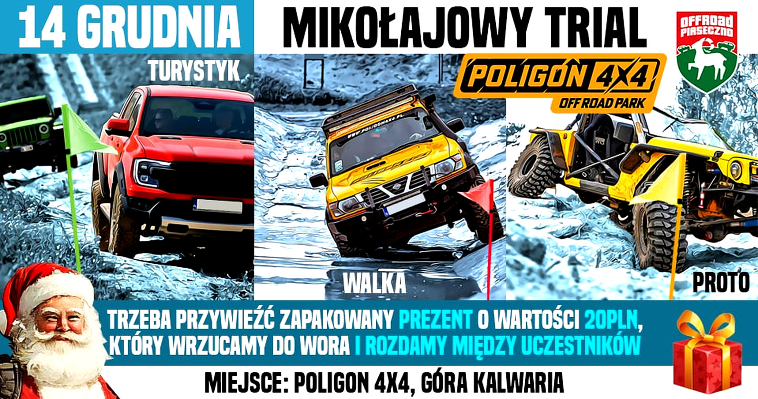 Mikołajowy Trial 4x4
