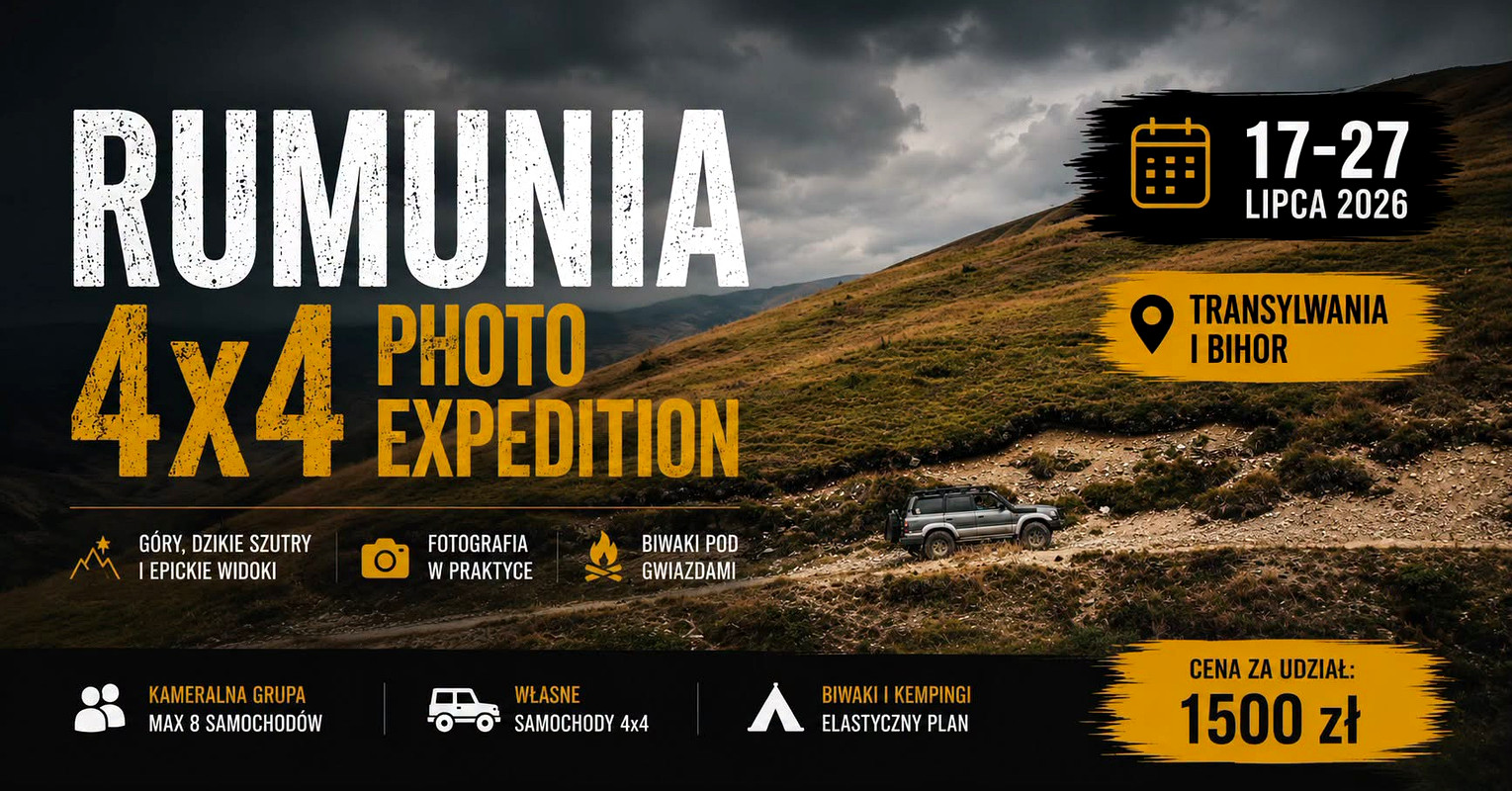 Rumunia 4x4 Photo Expedition 2026