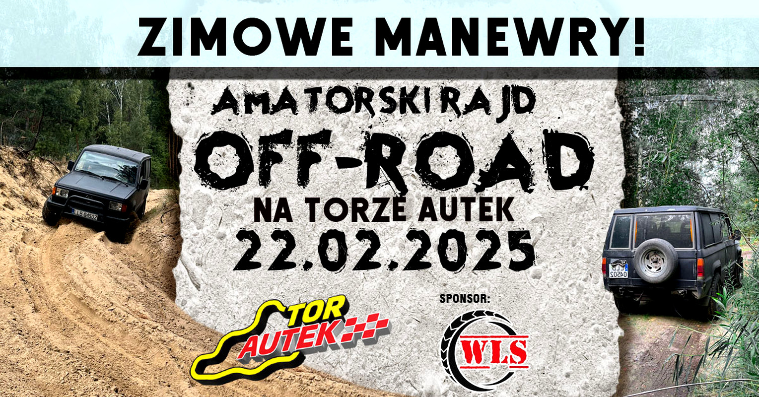 Zimowe Manewry - Rajd Off-Road Na Torze Autek
