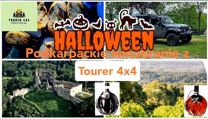 Podkarpackie winobranie - Halloween z Tourer 4x4