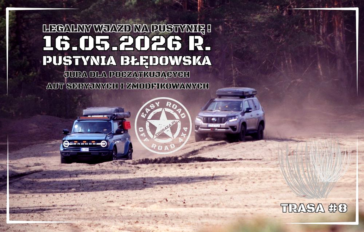 16.05.2026 Pustynia Błędowska - Jura dla amatora