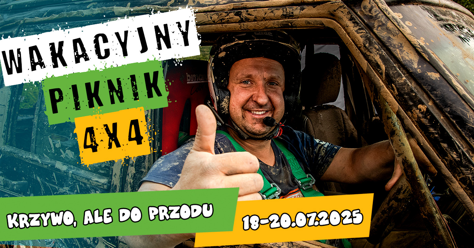 Krzywo, Ale Do Przodu – Czyli Wakacyjny Piknik 4x4 Na Torze Off Road W