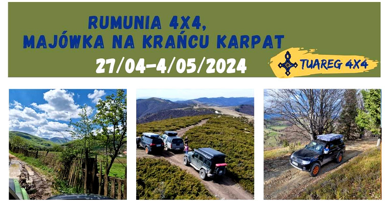 RUMUNIA 4x4, majówka na krańcu Karpat