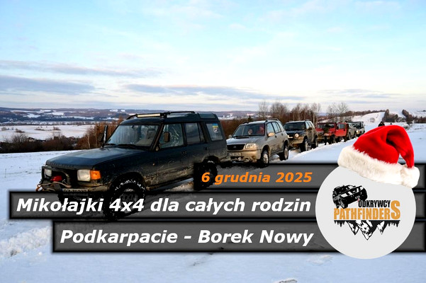 Mikołajki 4x4 dla całych rodzin
