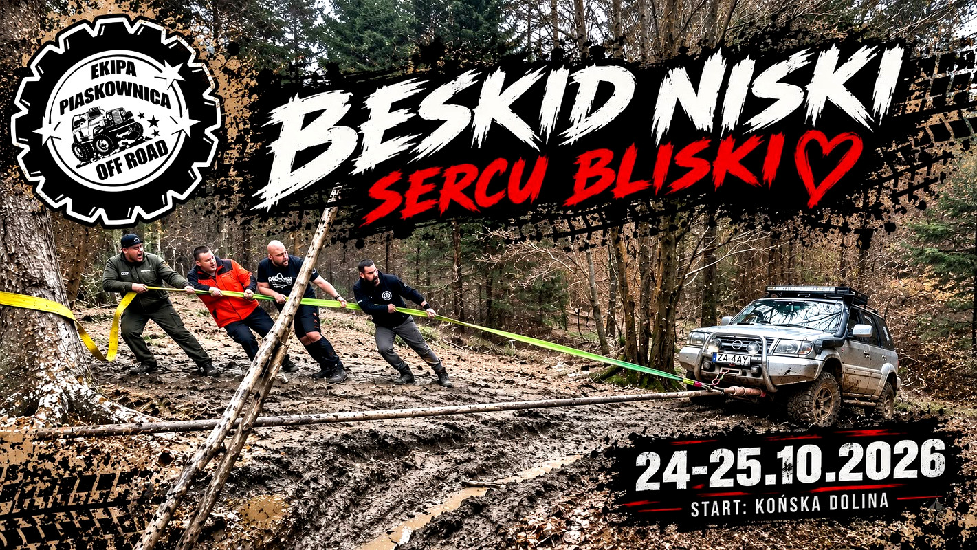 "Beskid Niski" Sercu Bliski Z Ekipa Piaskownica 4x4  - 24/25.10.2026