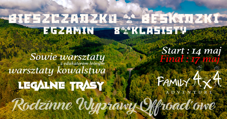 Family4x4 PL - Bieszczadzko-Beskidzki egzamin 8-klasisty