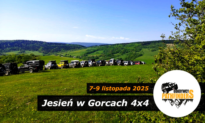 Jesień w Gorcach 4x4