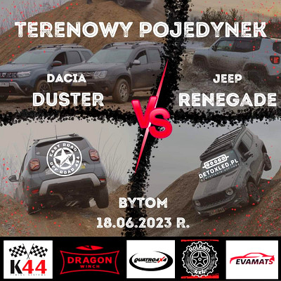 Terenowy Pojedynek DUSTER vs RENEGADE