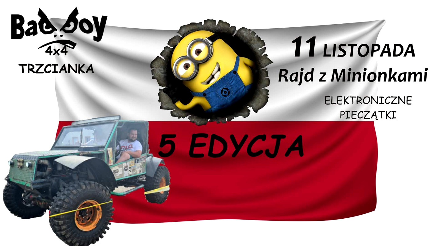 Minionki Na Beżdrozach Edycja 5 Z Bad_Boy Trzcianka 4x4