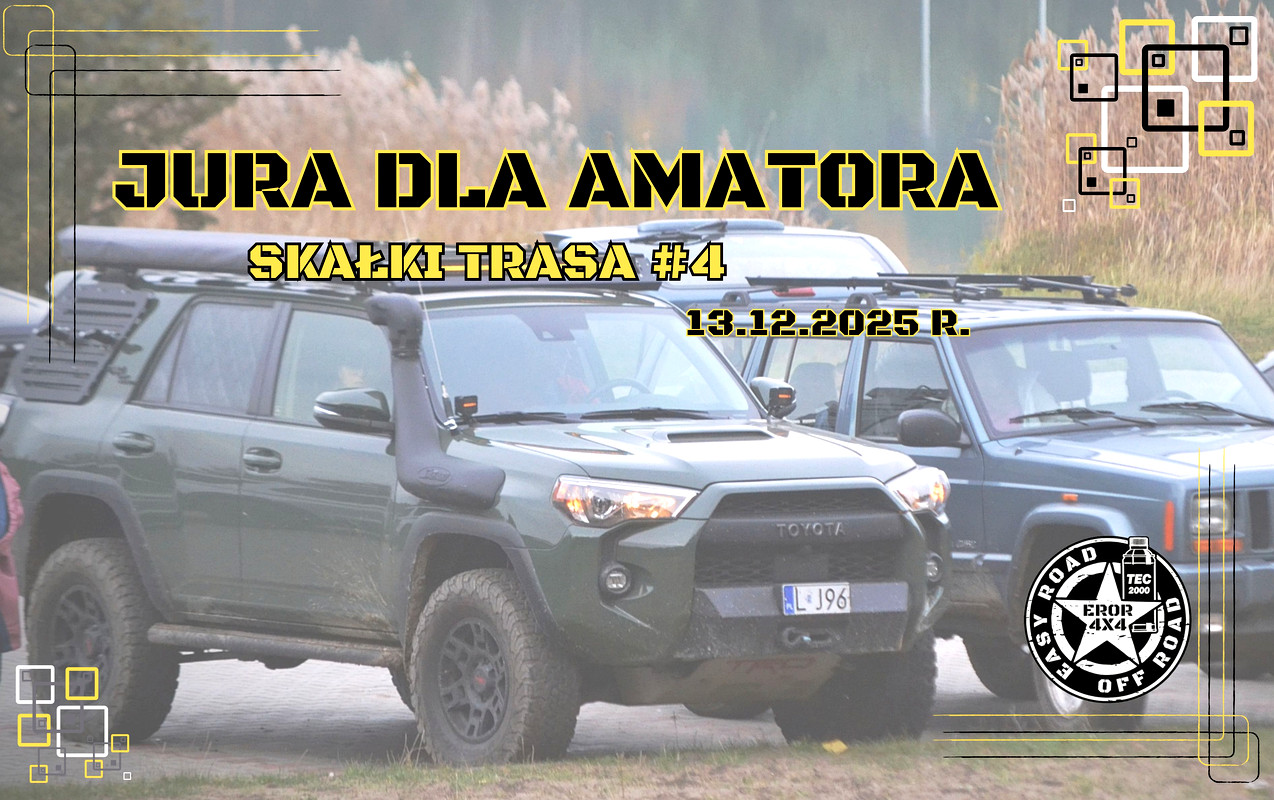 13.12.2025 R. Skałki - Jura Dla Początkujących 4x4