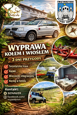 Wyprawa Kołem i Wiosłem - Świętokrzyskie Wyjazdy Terenowe