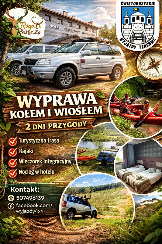 Wyprawa Kołem i Wiosłem - Świętokrzyskie Wyjazdy Terenowe