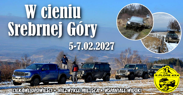 W cieniu Srebrnej Góry. Rodzinny weekend 4x4