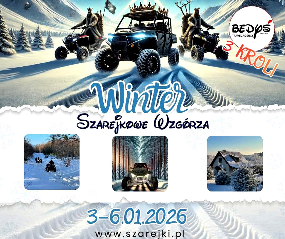 Noworoczna Pojazdówka Po Mazurach Garbatych - 3 Króli