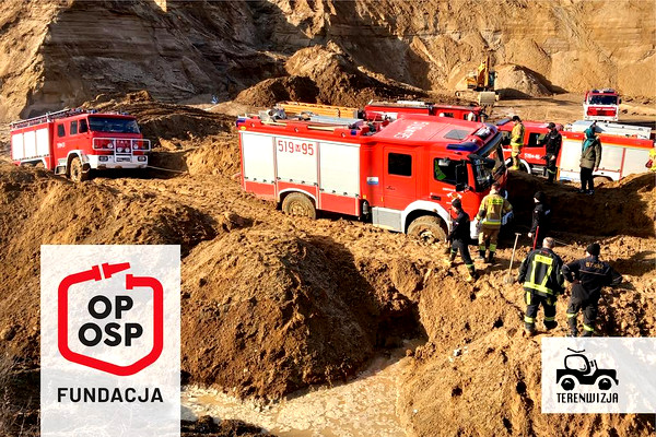 Bezpieczna jazda wozami pożarniczymi w trudnym terenie