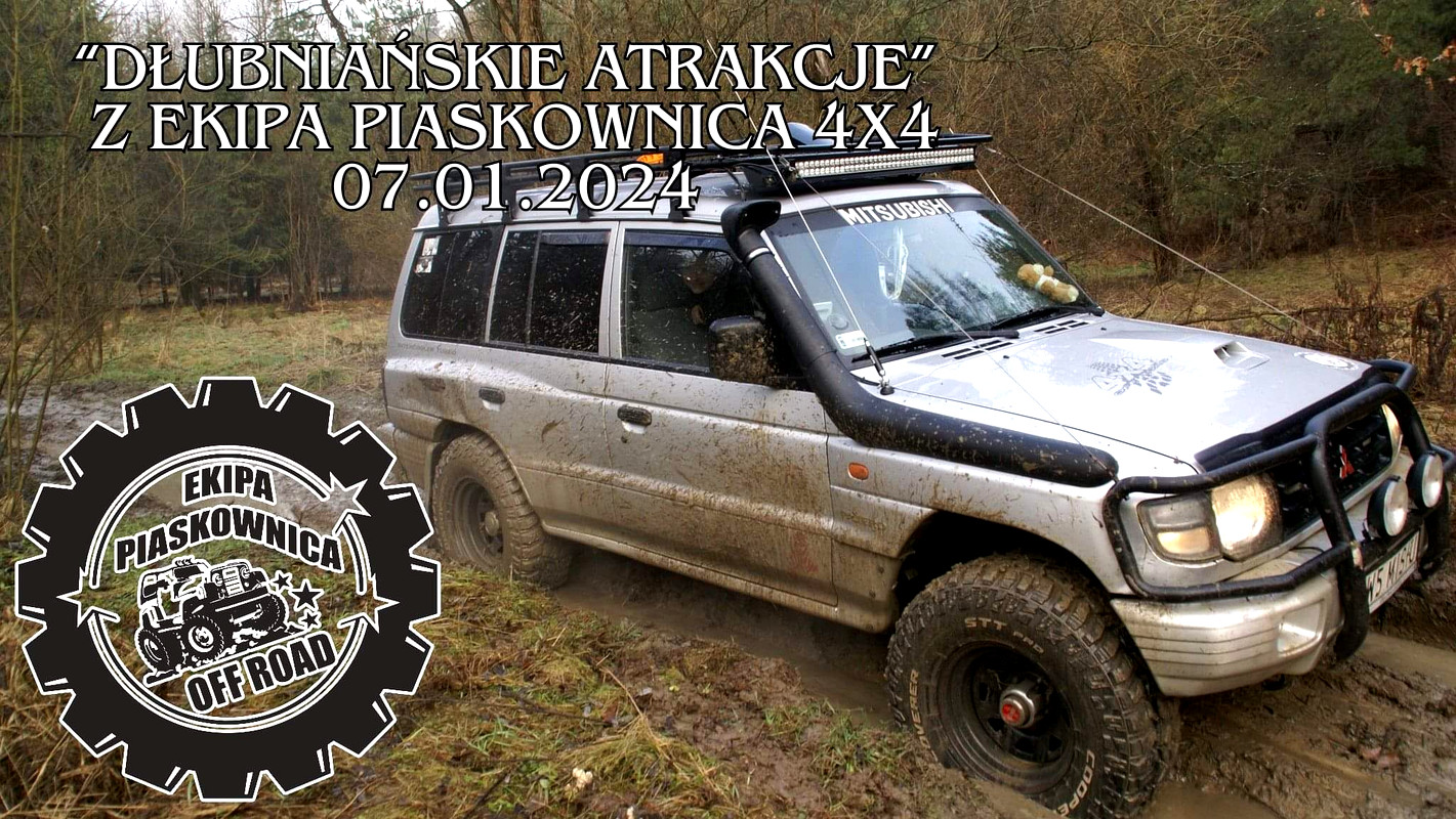 "Dłubniańskie Atrakcje" Z Ekipa Piaskownica 4x4-07.01.2024