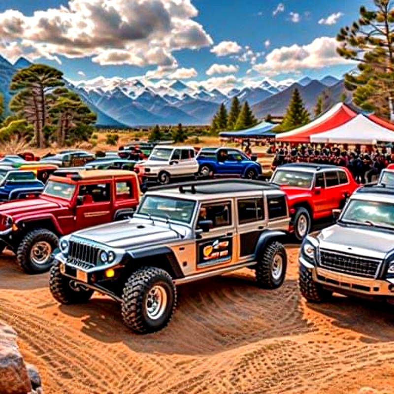 Zlot Samochodów Terenowych W Otwocku