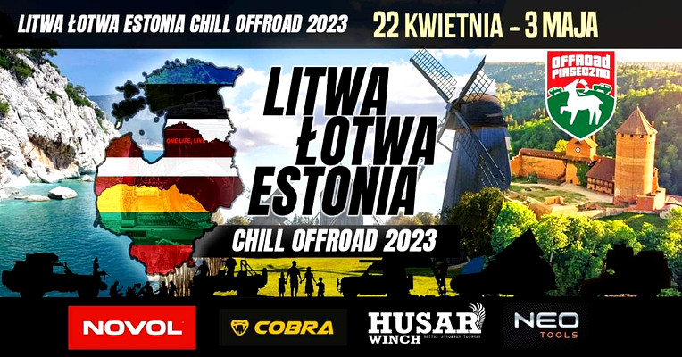 Litwa Łotwa Estonia Chill OffRoad