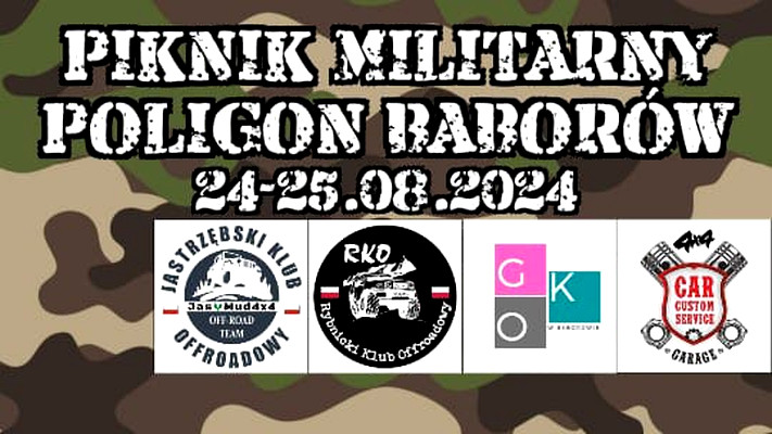 III PIKNIK MILITARNY - POLIGON BABORÓW - OFF ROAD