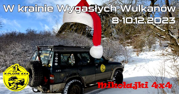 W krainie Wygasłych Wulkanów. Mikołajki 4x4