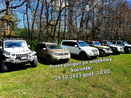 Ciasnymi drogami przez Poligon - prosto do Wojskowego Kotła! Lekka zab