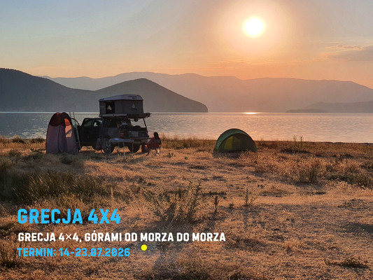 GRECJA 4×4, górami od morza do morza