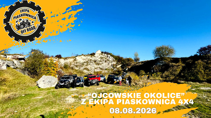 "OJCOWSKIE OKOLICE" z Ekipa Piaskownica 4x4 - 08.08.2026