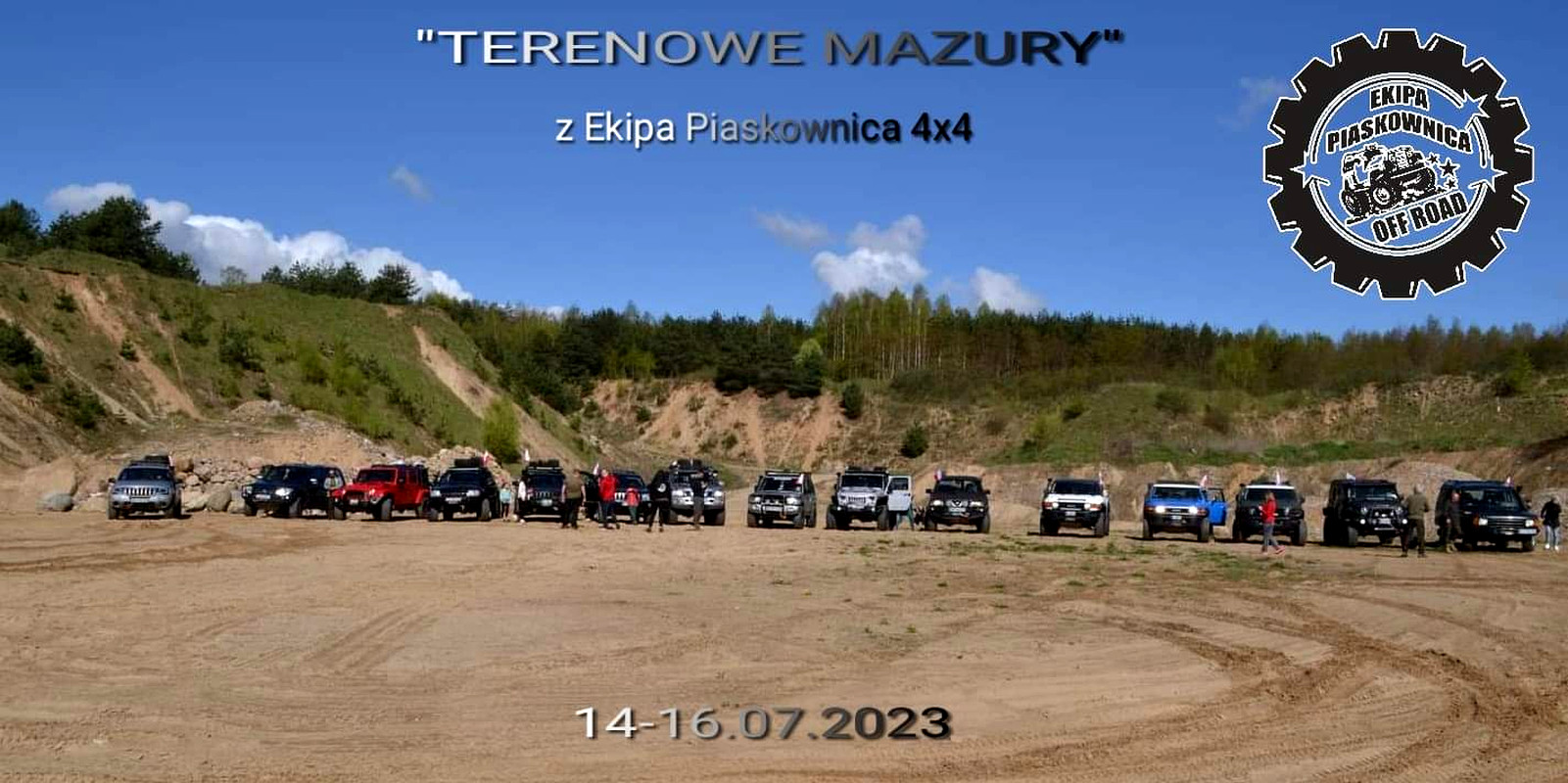 "Terenowe Mazury" Z Ekipa Piaskownica 4x4  - 14-16.07.2023