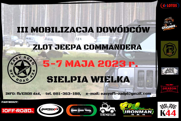 III Mobilizacja Dowódców - Zlot Jeepa Commandera