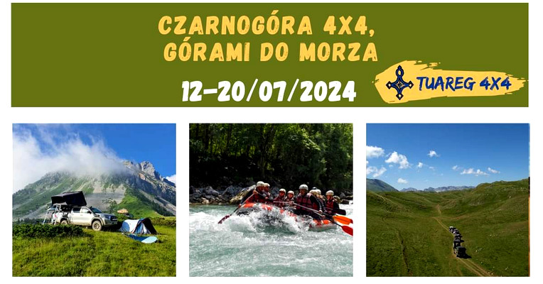 CZARNOGÓRA 4x4, Górami do morza