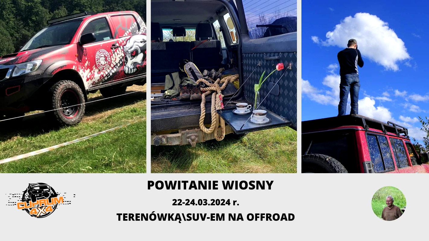 Powitanie Wiosny. Terenówką/Suv-Em Na Offroad.