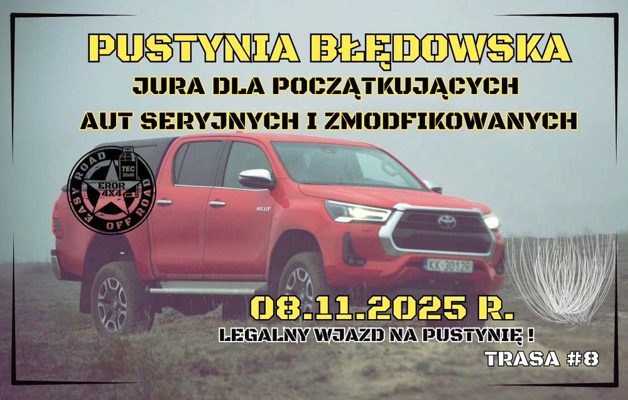 08.11.2025 R Pustynia Błędowska - Jura Dla Amatora