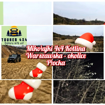 Mikołajki 4x4 Kotlina Warszawska - okolice Płocka