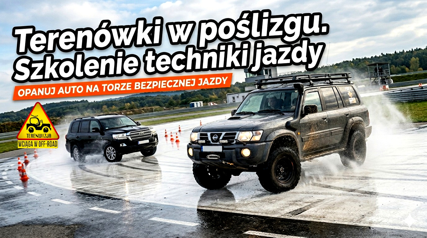 Terenówki W Poślizgu. Szkolenie Techniki Jazdy Terenwizja