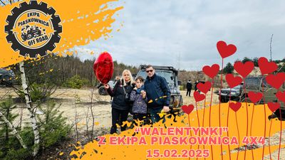 "WALENTYNKI" z Ekipa Piaskownica 4x4 -15.02.2025