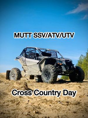MUTT SSV/ATV/UTV Cross Country Day