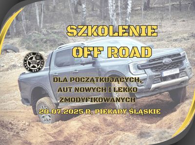 20.07.2025 R. SZKOLENIE 4X4 DLA POCZĄTKUJĄCYCH