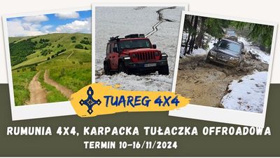 RUMUNIA 4x4, KARPACKA TUŁACZKA OFFROADOWA